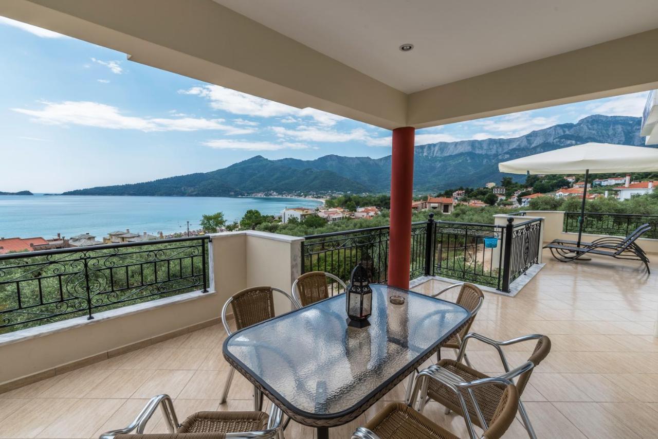 Anna Apartments Chrisi Ammoudia Esterno foto